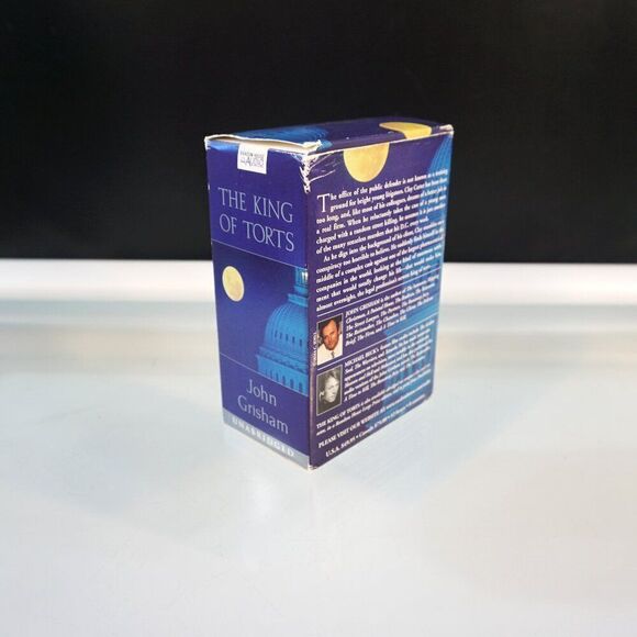 The King of Torts by John Grisham Audio Book On 8 Cassettes Commute Listening - Picture 3 of 7